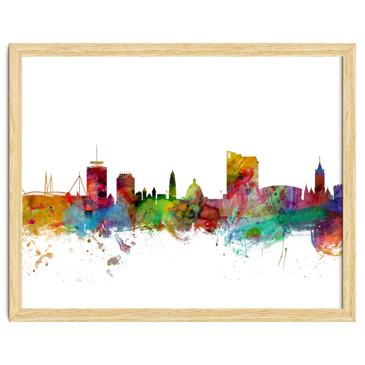 Cardiff Wales Skyline