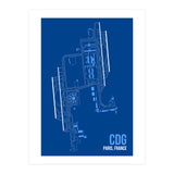 Paris CDG Airport Layout (Print Only) thumbnail