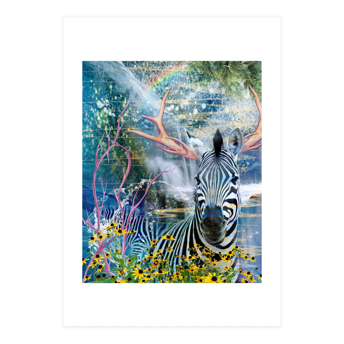 Zebralope (Print Only)