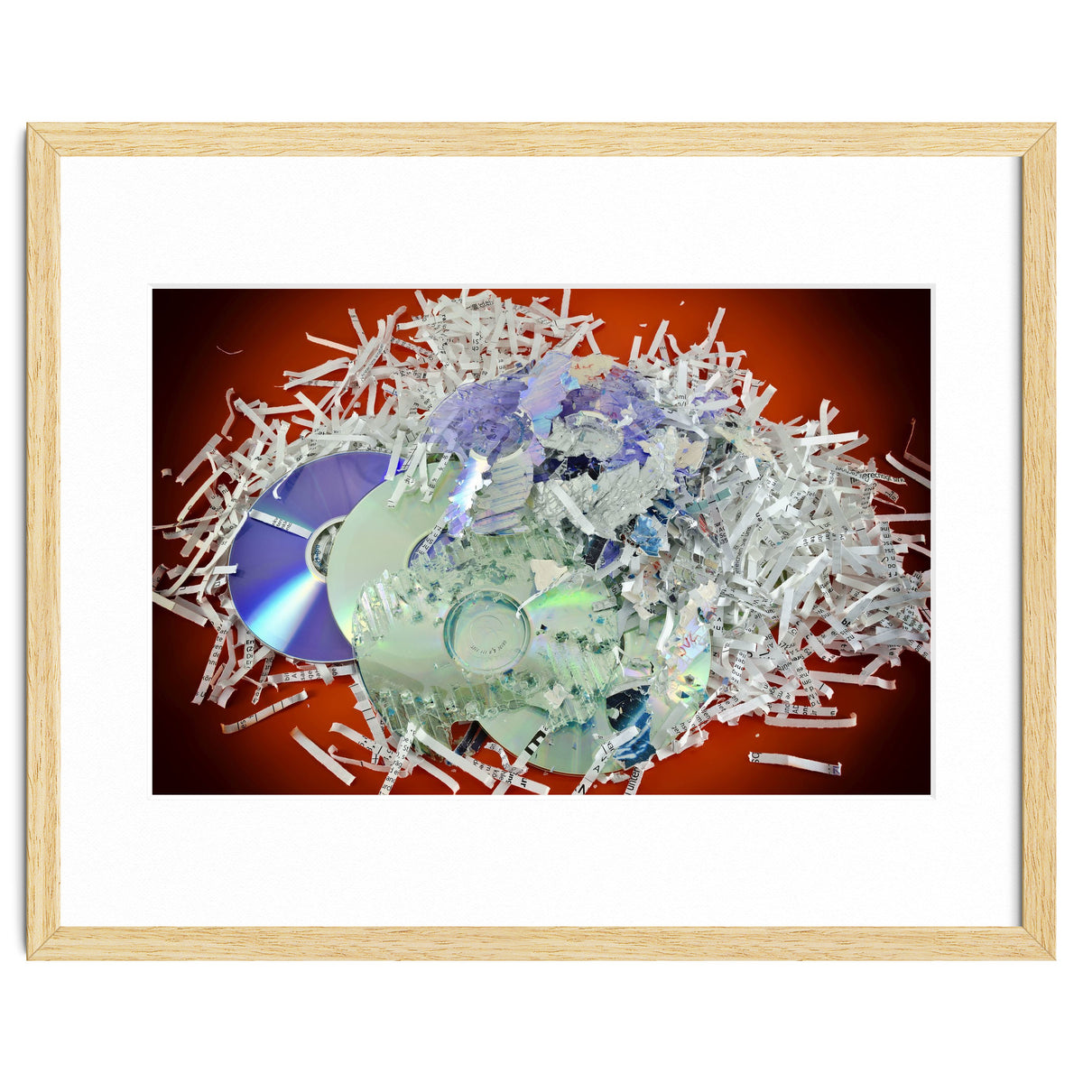 Destroyed information