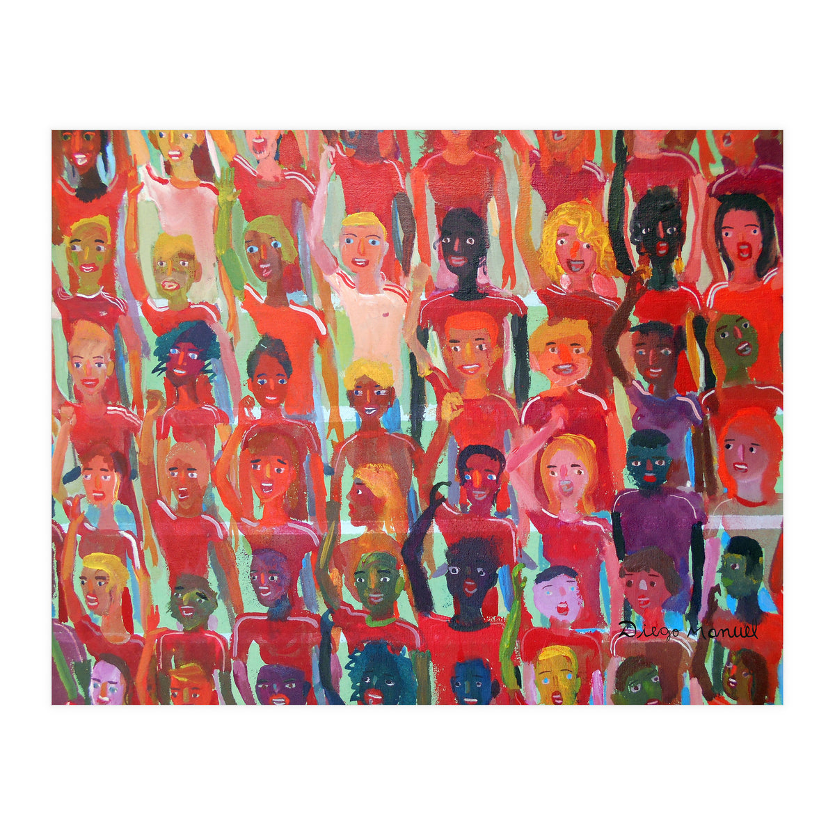 Hichada Roja Detalle 4 (Print Only)