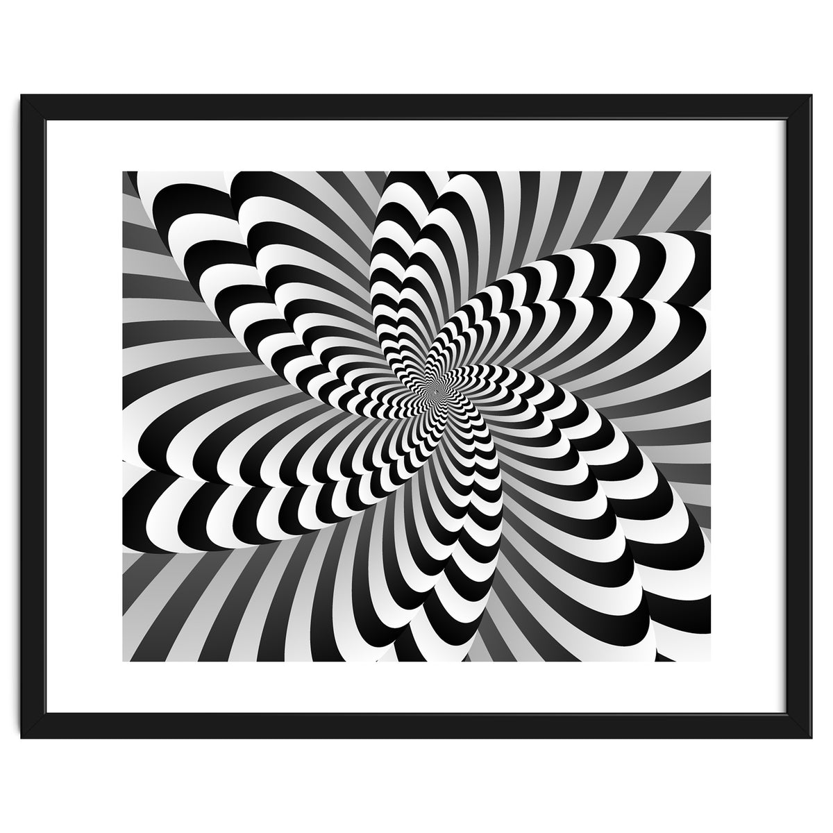 Abstract Optical Illusion
