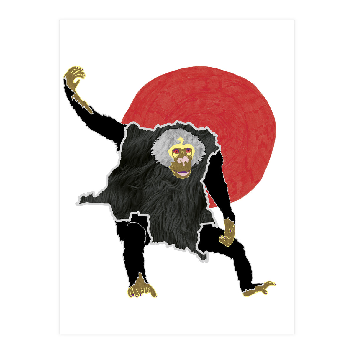 Congolese Bonobo (Print Only)