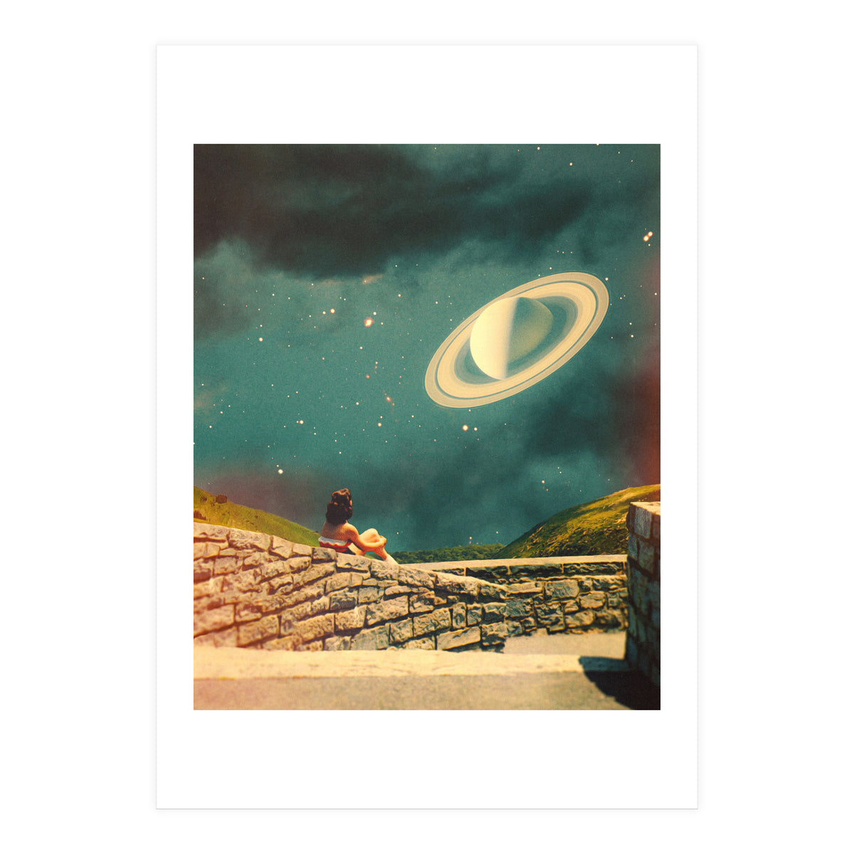 Alone With Saturn (Print Only)