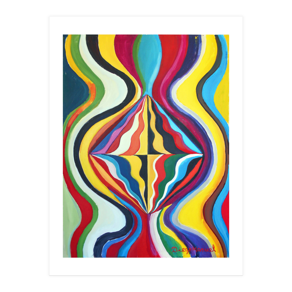 Graffiti Con Rombo 2 (Print Only)