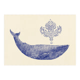 Damask Whale (Print Only) thumbnail