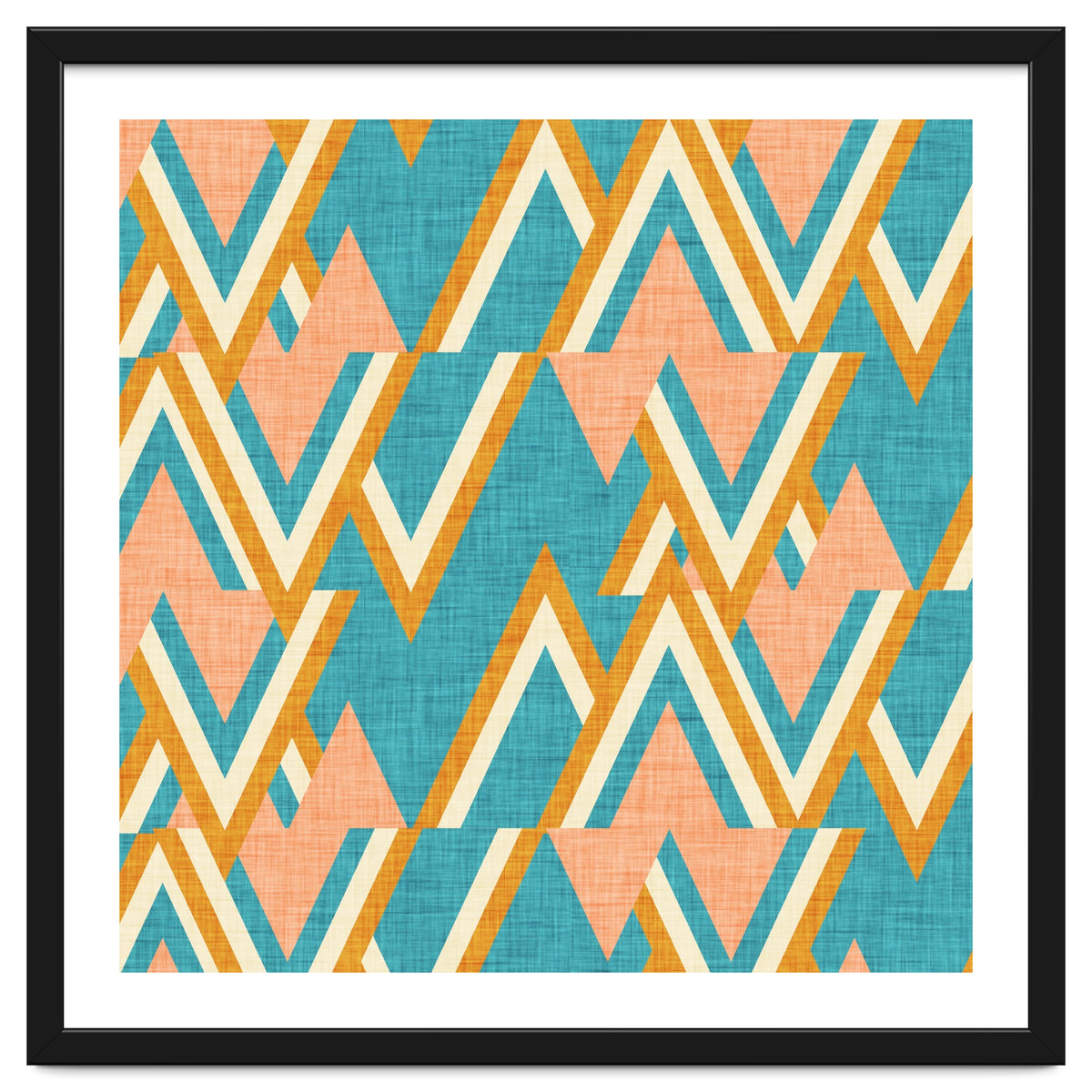 New Mid Mod Woods Blue