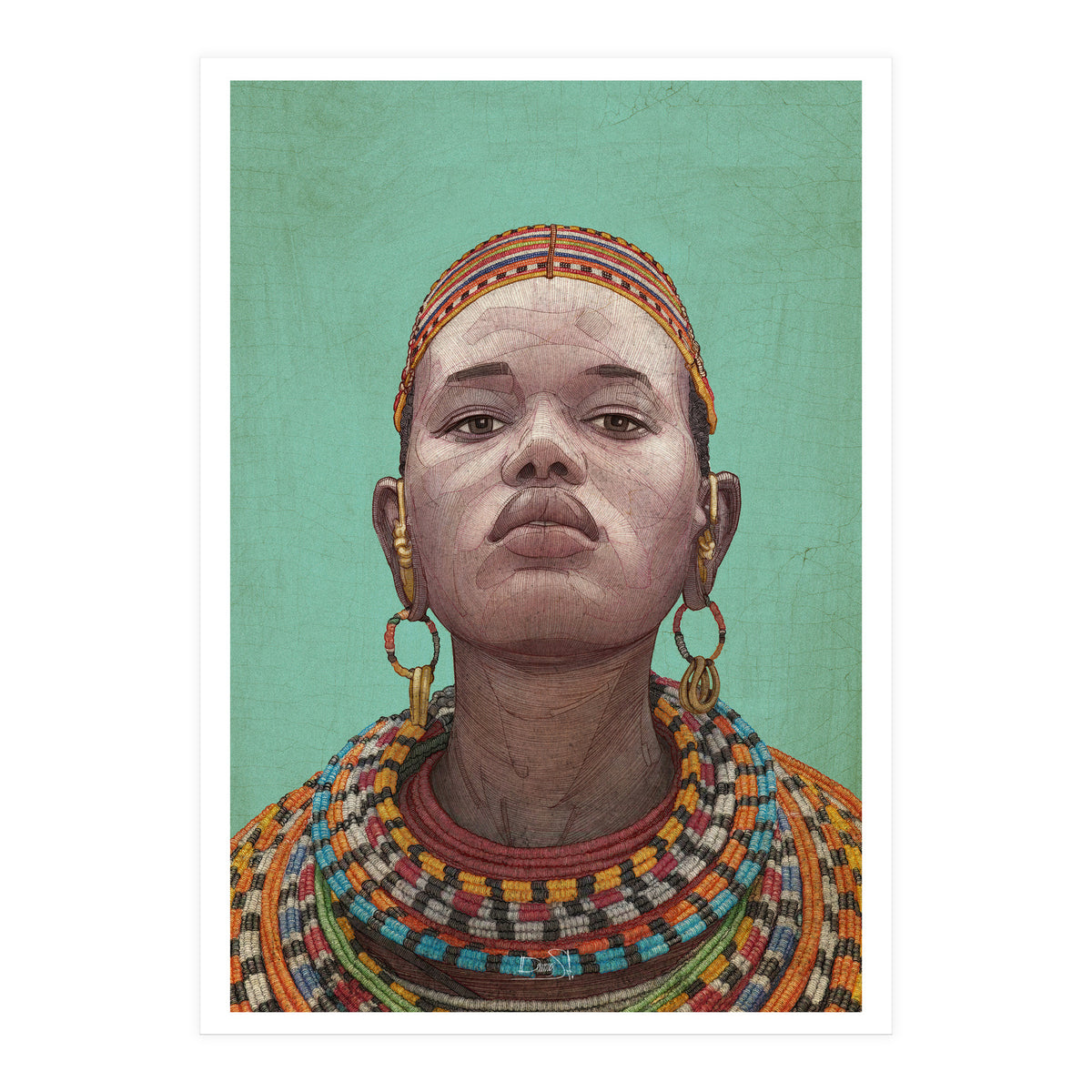 Giraffe Lady (Print Only)