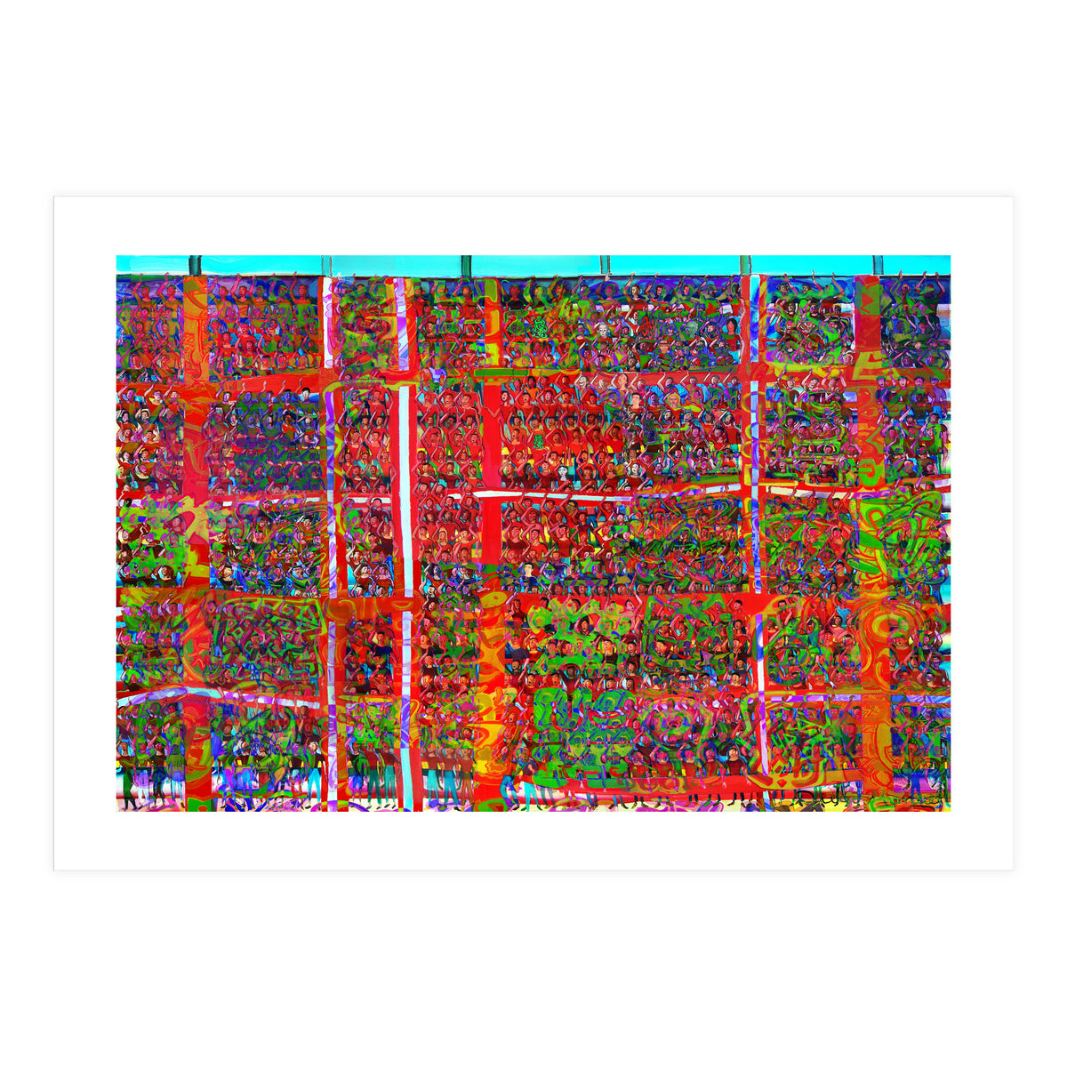 Gran Hinchada Roja 9 (Print Only)