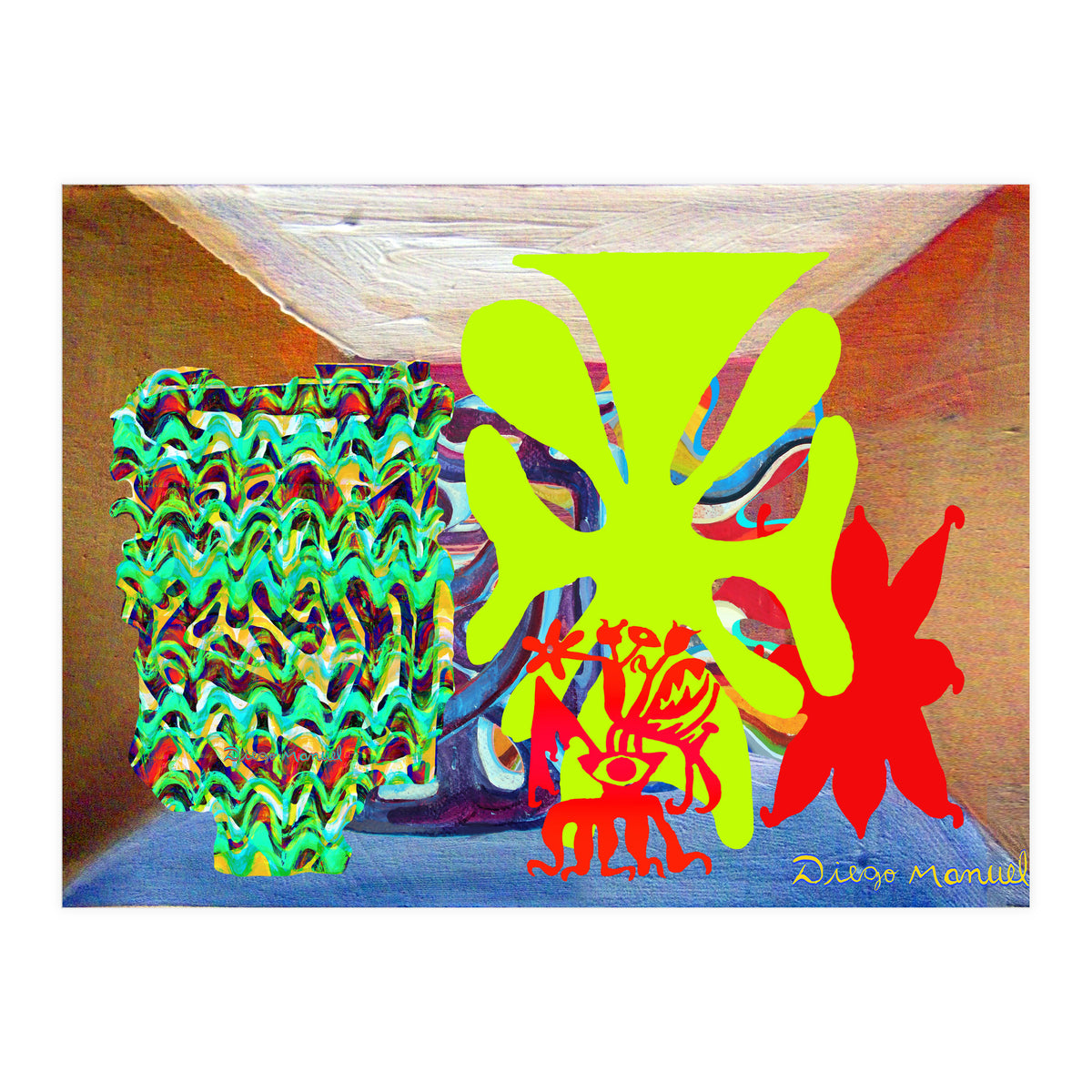 Pop Abstract Escena 2023 7 (Print Only)