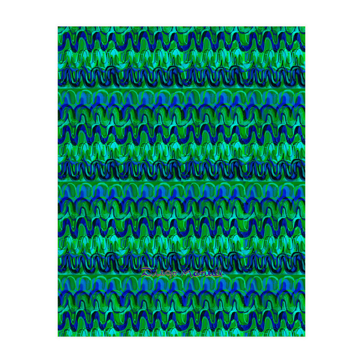 New Graffiti B 50 (Print Only)