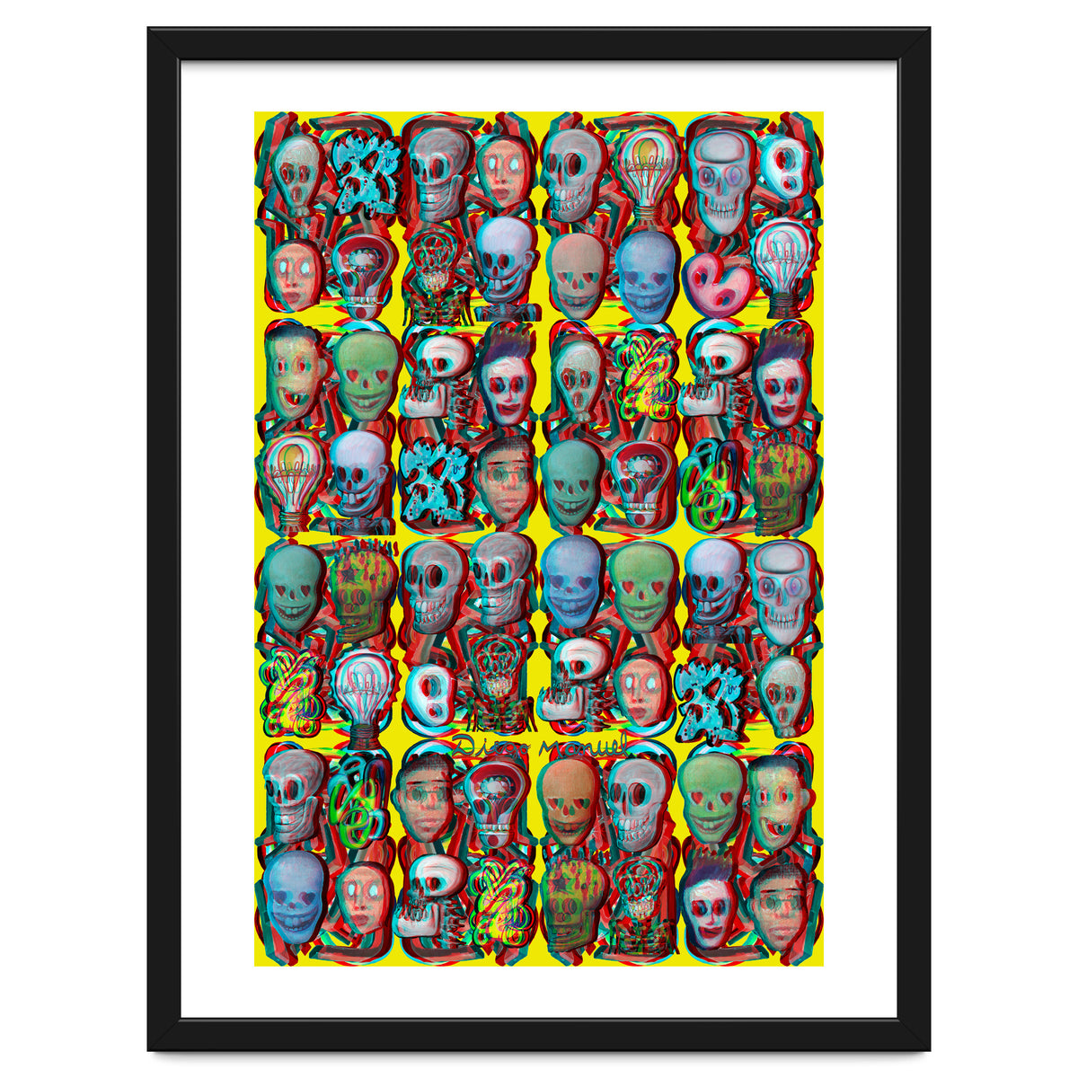 Formas 14 34 3d Y Calaveras