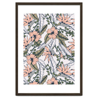 Tropical pattern pastel