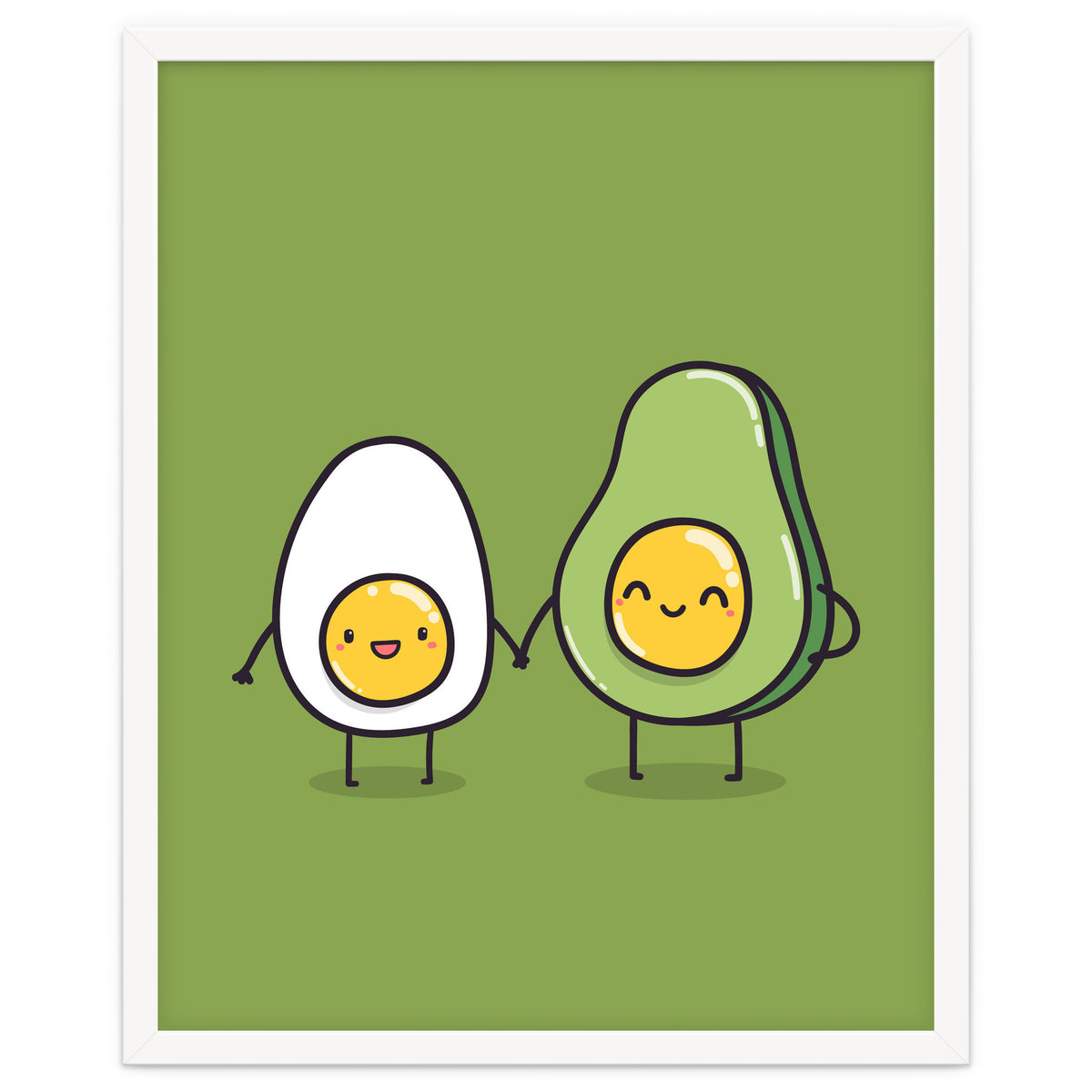 Egg Avocado best friends