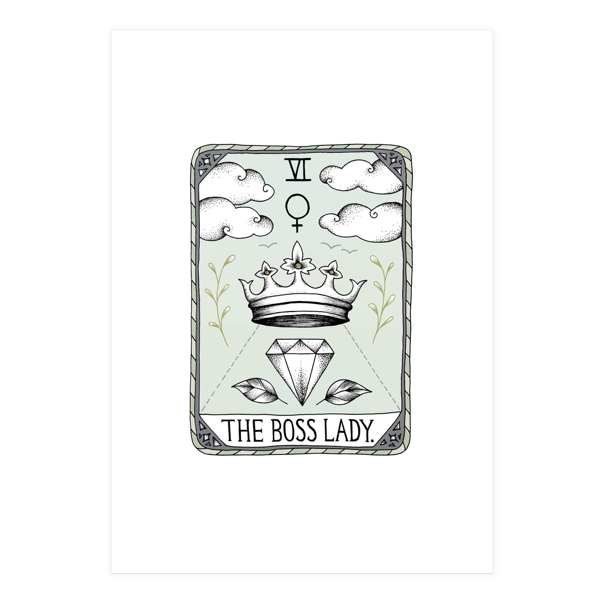 The Boss Lady (Print Only)