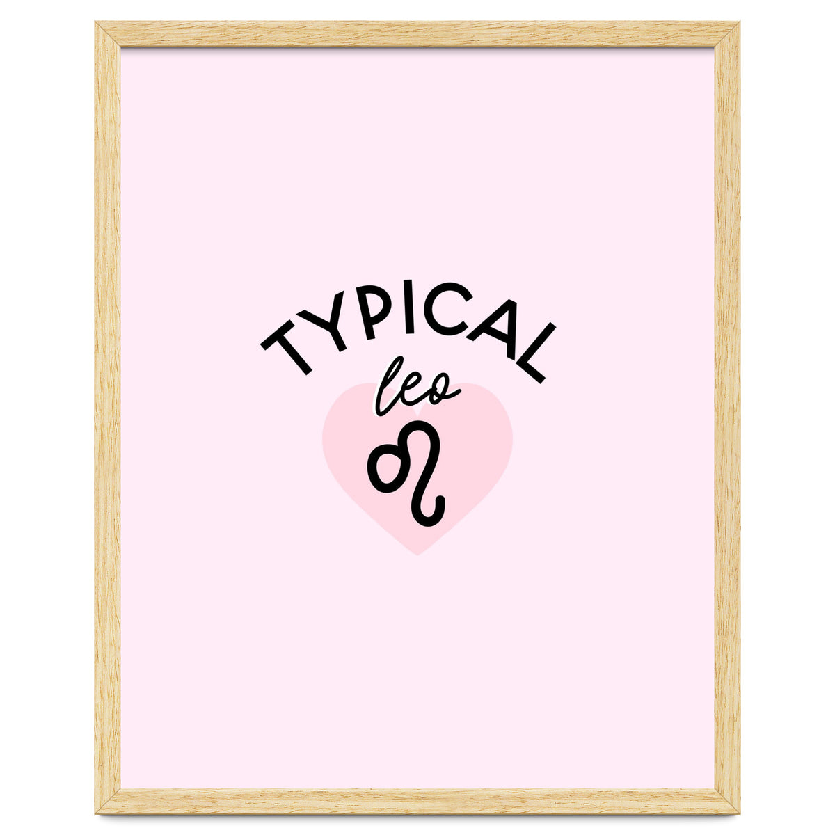 Typical Leo Horoscope Print