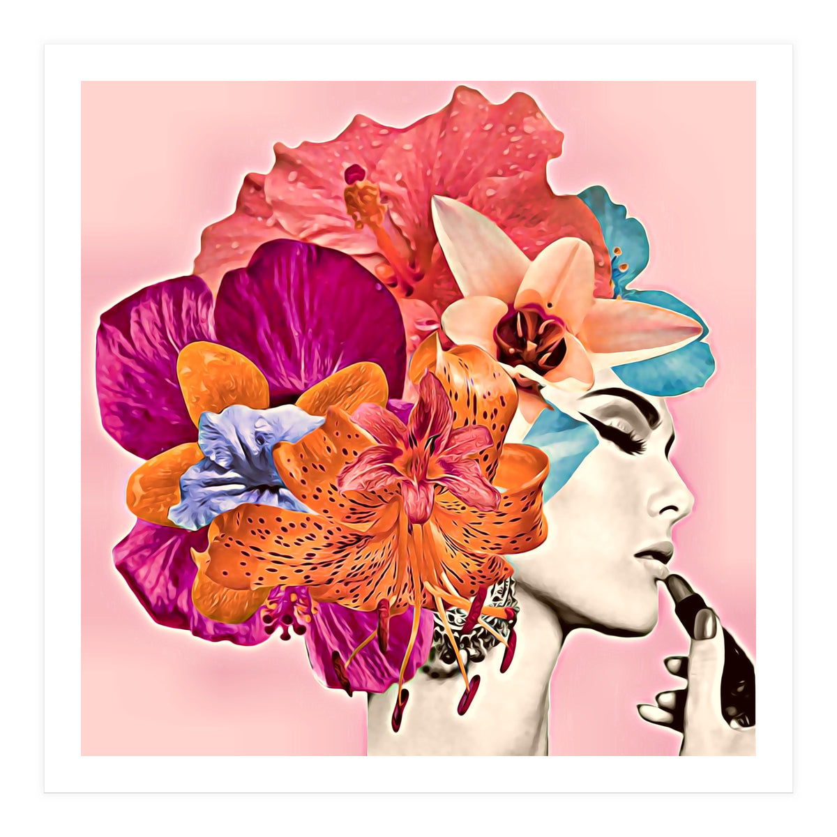 Floral Head (Print Only)