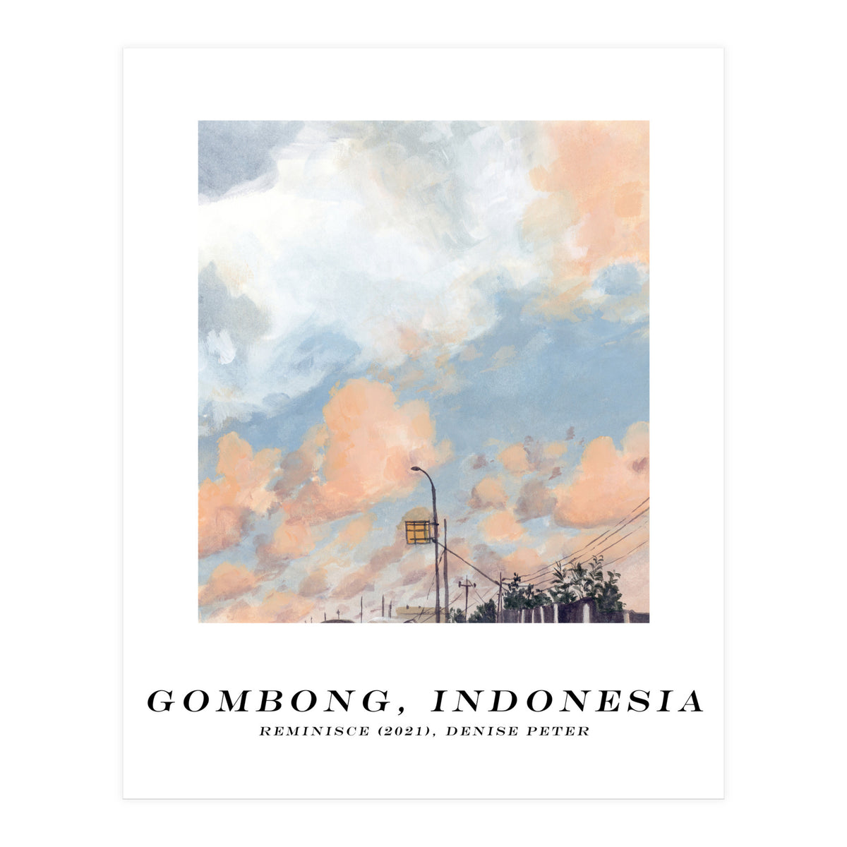 Gombong, Indonesia (Print Only)