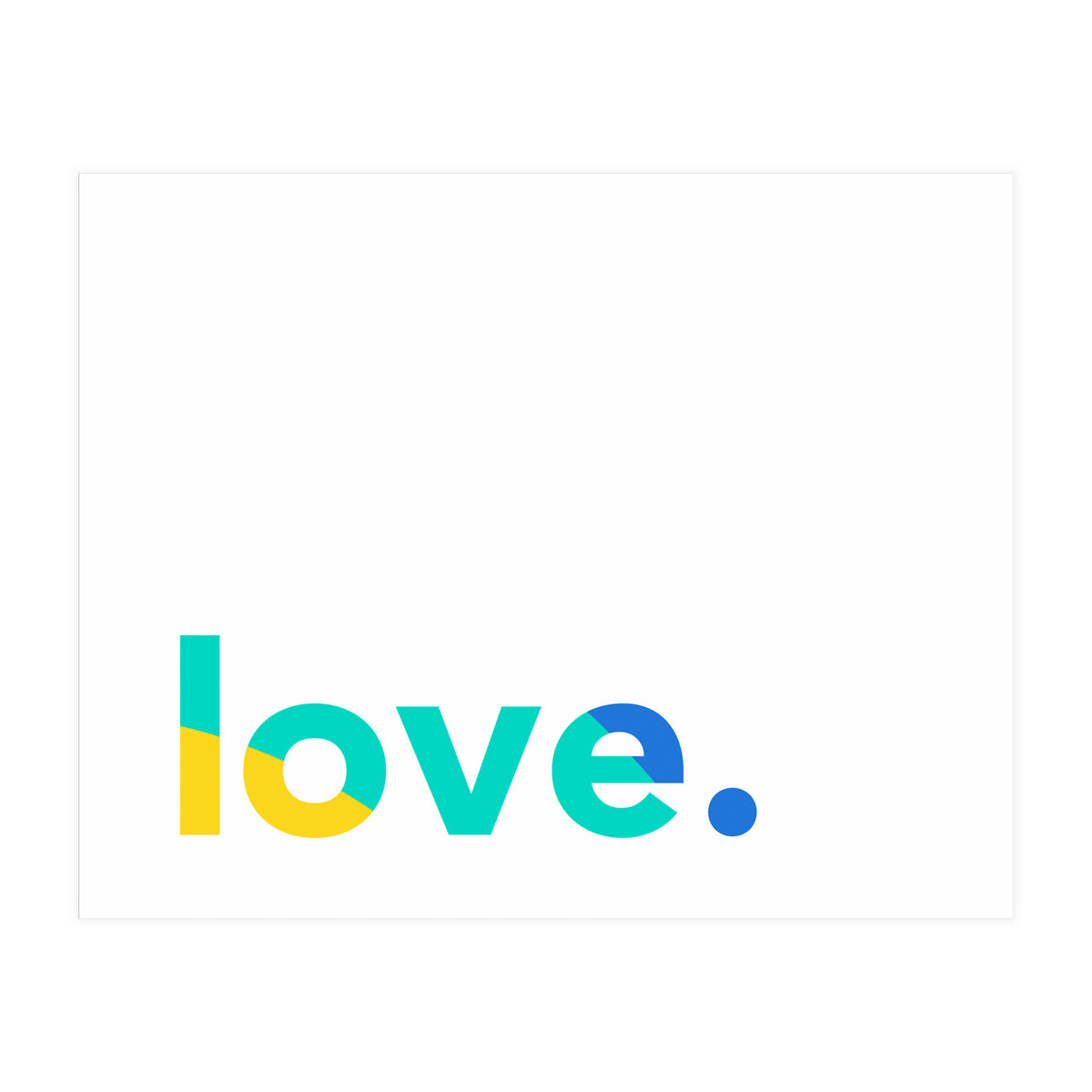 Love In Colors (Print Only)