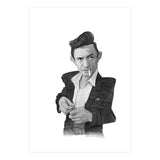Johnny Cash Portrait (Print Only) thumbnail