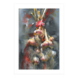 Garlic. Still-life  watercolor painting (Print Only) thumbnail
