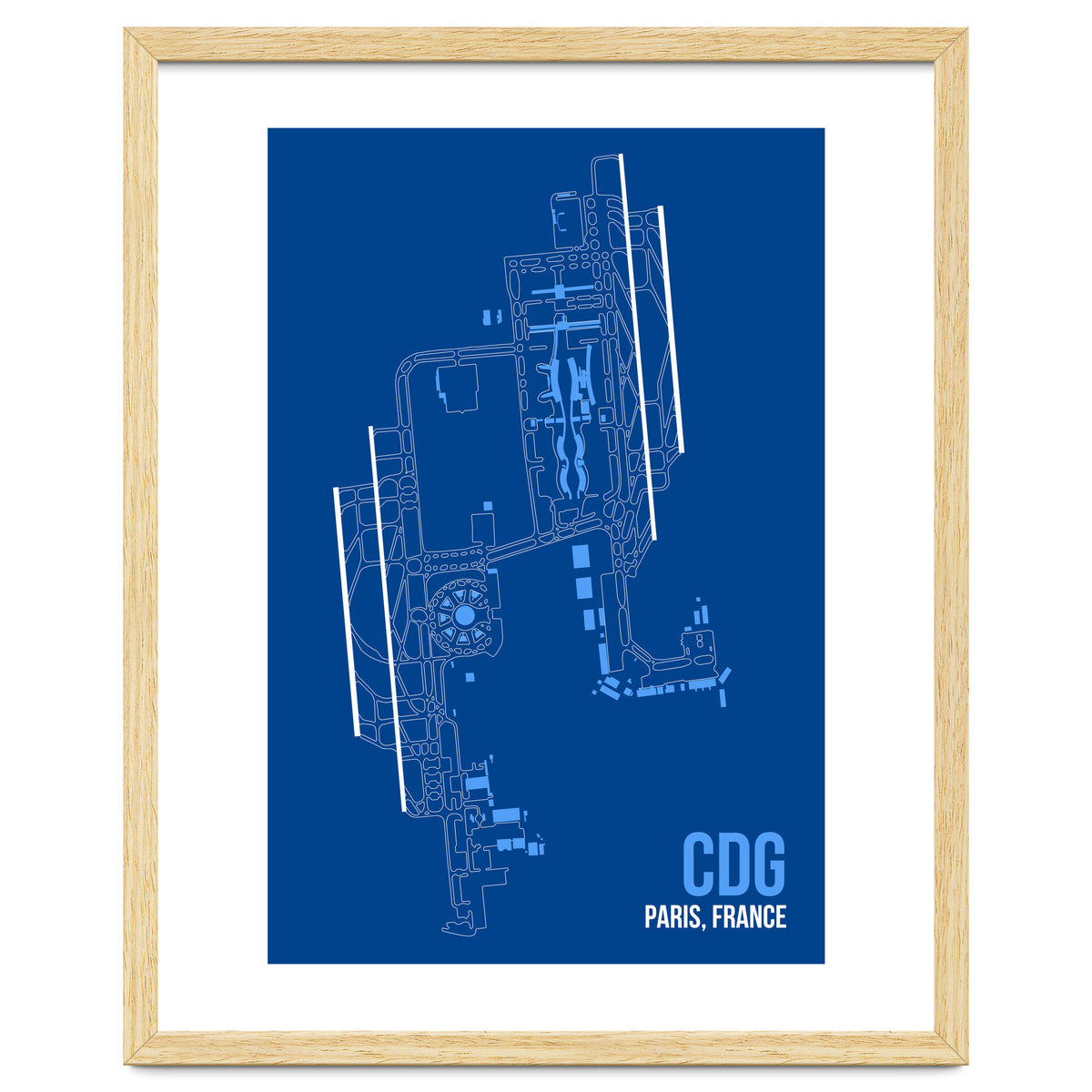 Paris CDG Airport Layout
