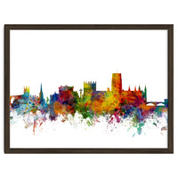 Durham England Skyline Cityscape