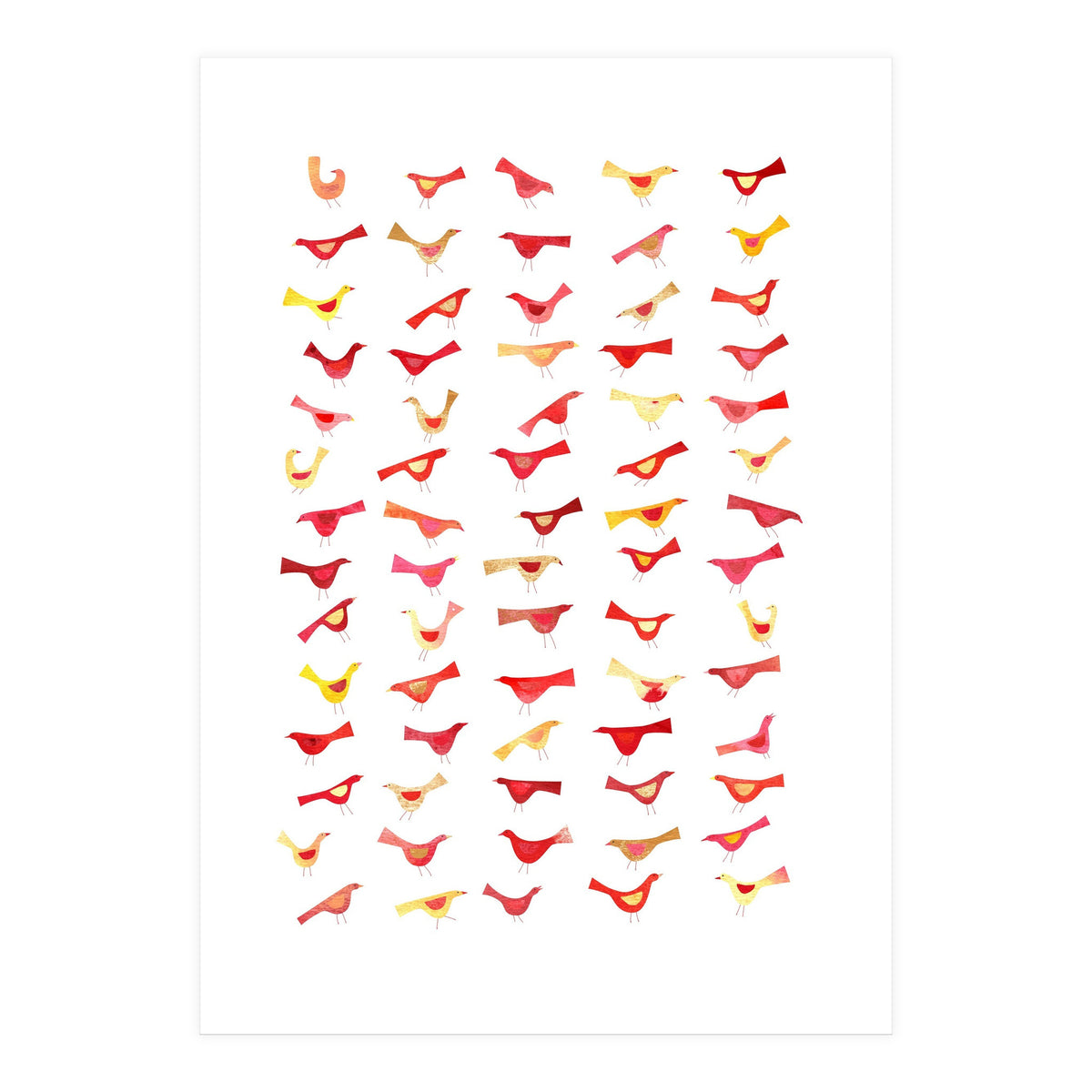 An Army Of Undisciplined Birds (Print Only)