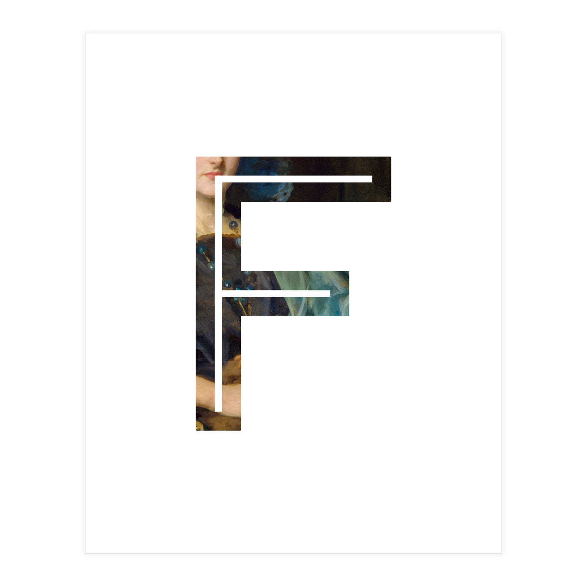 Letter F - (Impress) (Print Only)