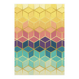 Colorful and golden pattern I (Print Only) thumbnail