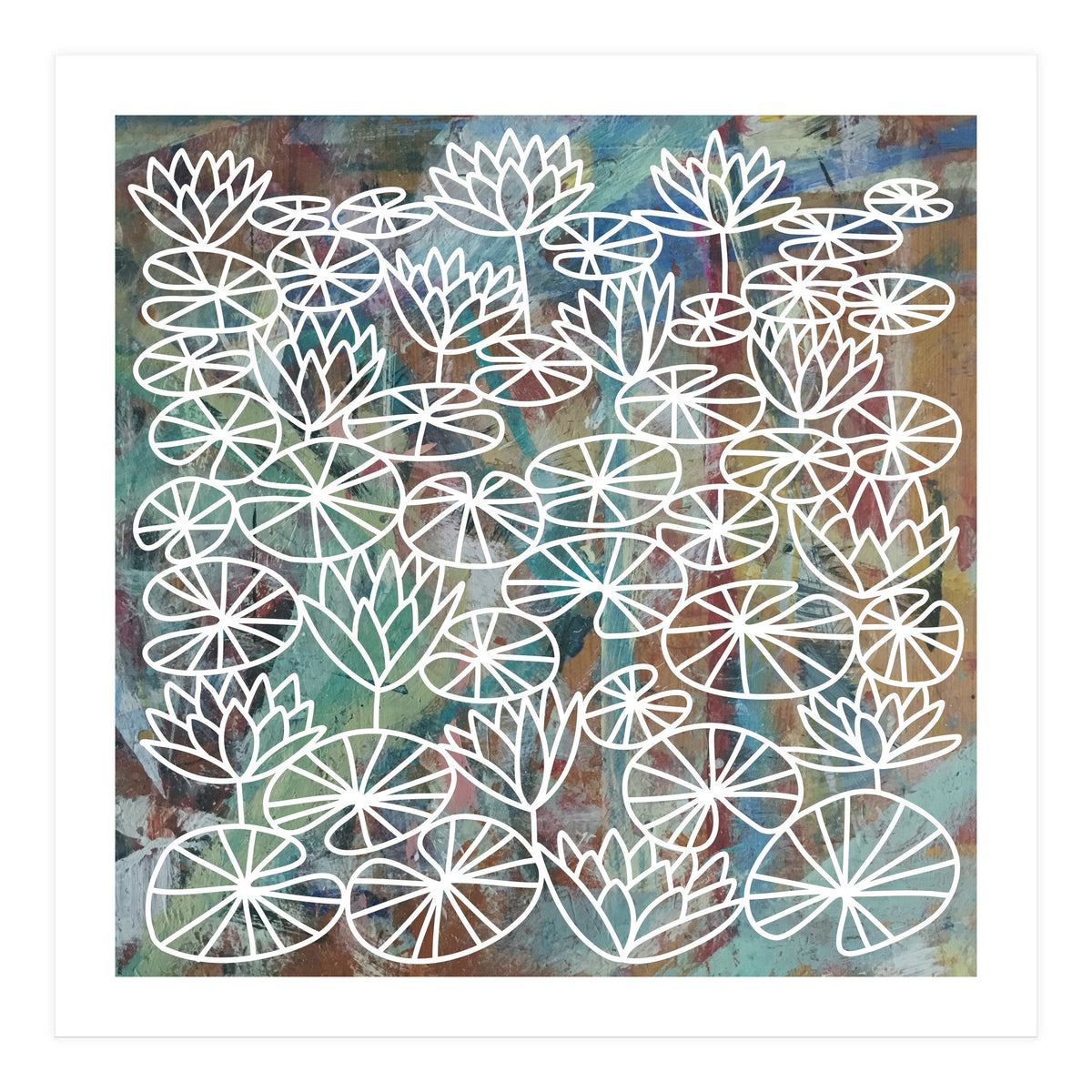 Waterlilies (Print Only)