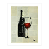 Red Wine . (Print Only) thumbnail