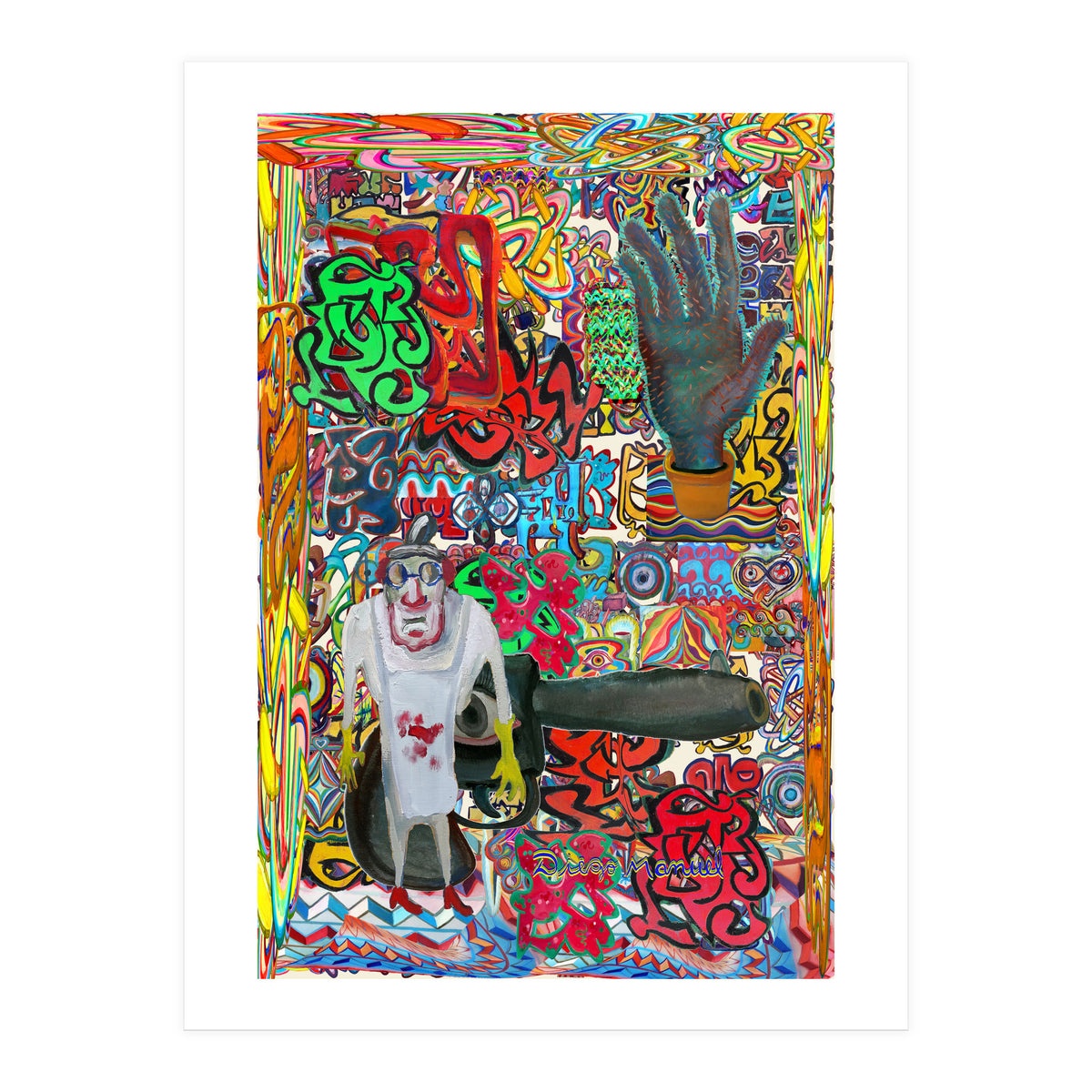 Oficina Del Cobrador 17 (Print Only)