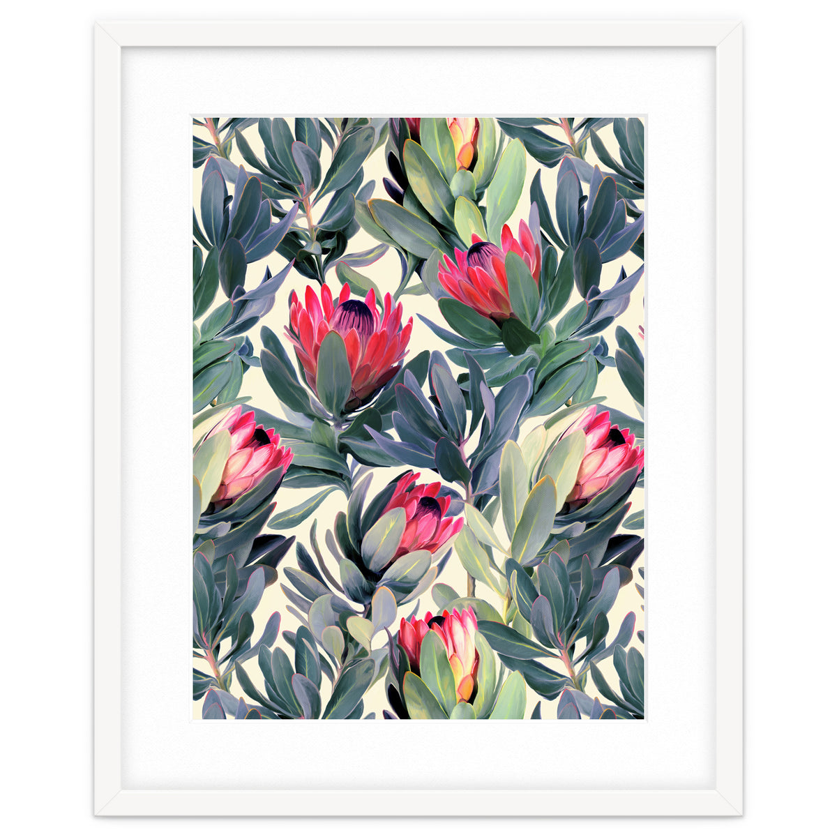 Painted Protea Pattern