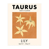 Taurus Birth Flower Lily (Print Only) thumbnail