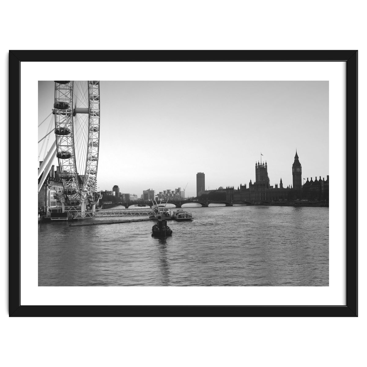 London River Thames, Big Ben House of Parliament