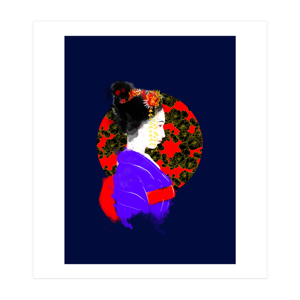 inked Geisha (Print Only)