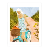 Biking In The Woods (Print Only) thumbnail