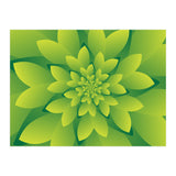 Abstract Green Floral Design 3D ART (Print Only) thumbnail