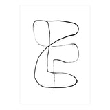 Mid-Century Line Art Print #1 (Print Only) thumbnail