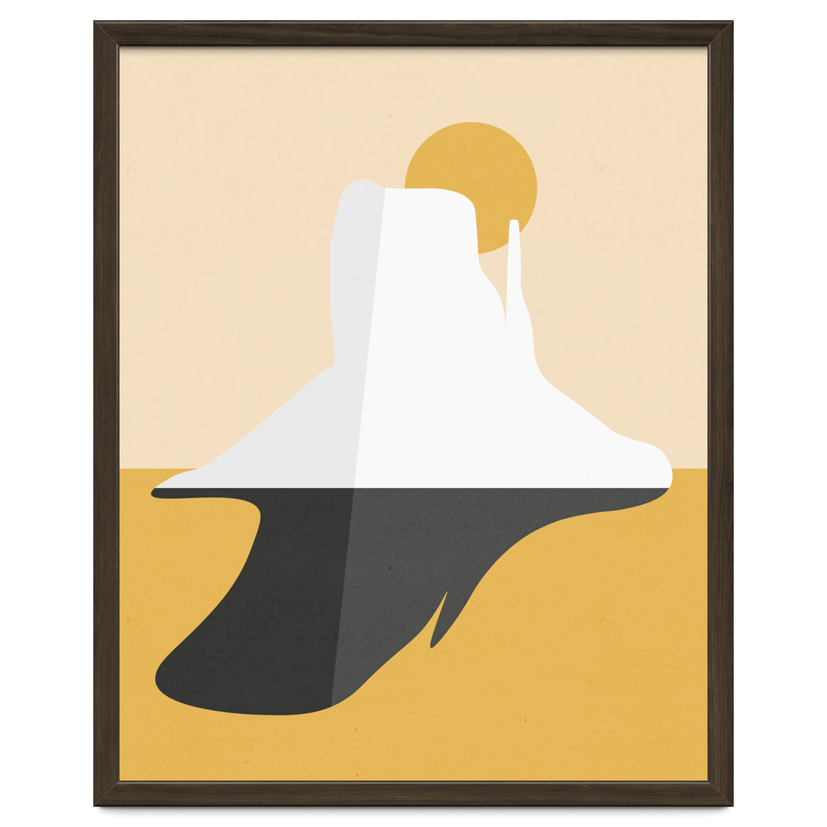 Abstract Mesa - Golden Desert