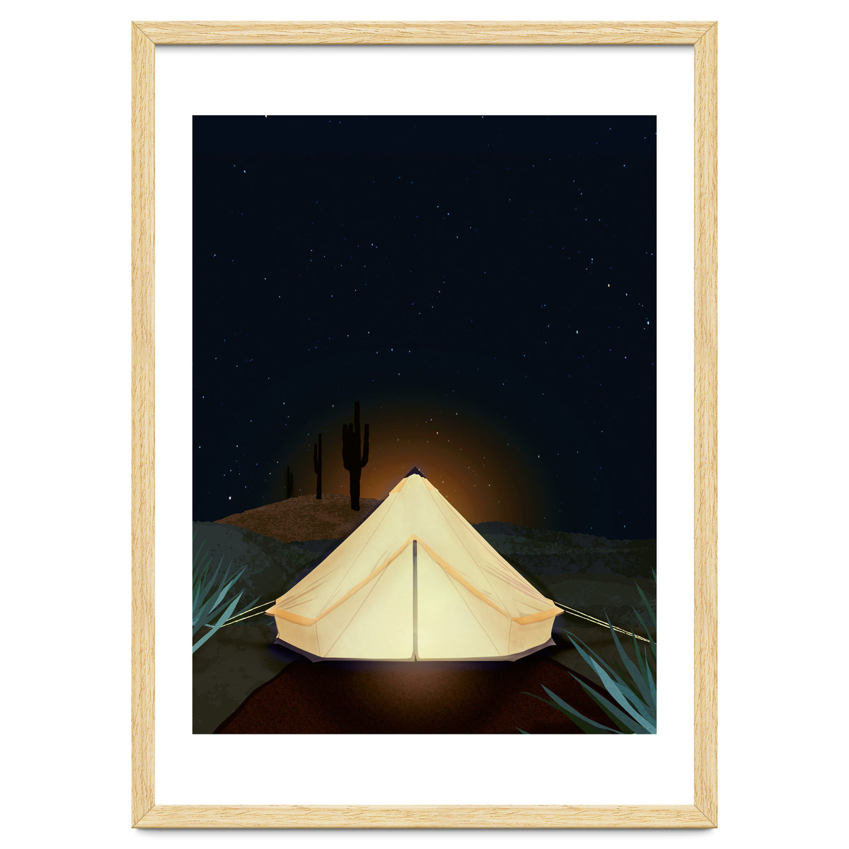 Tent at Night