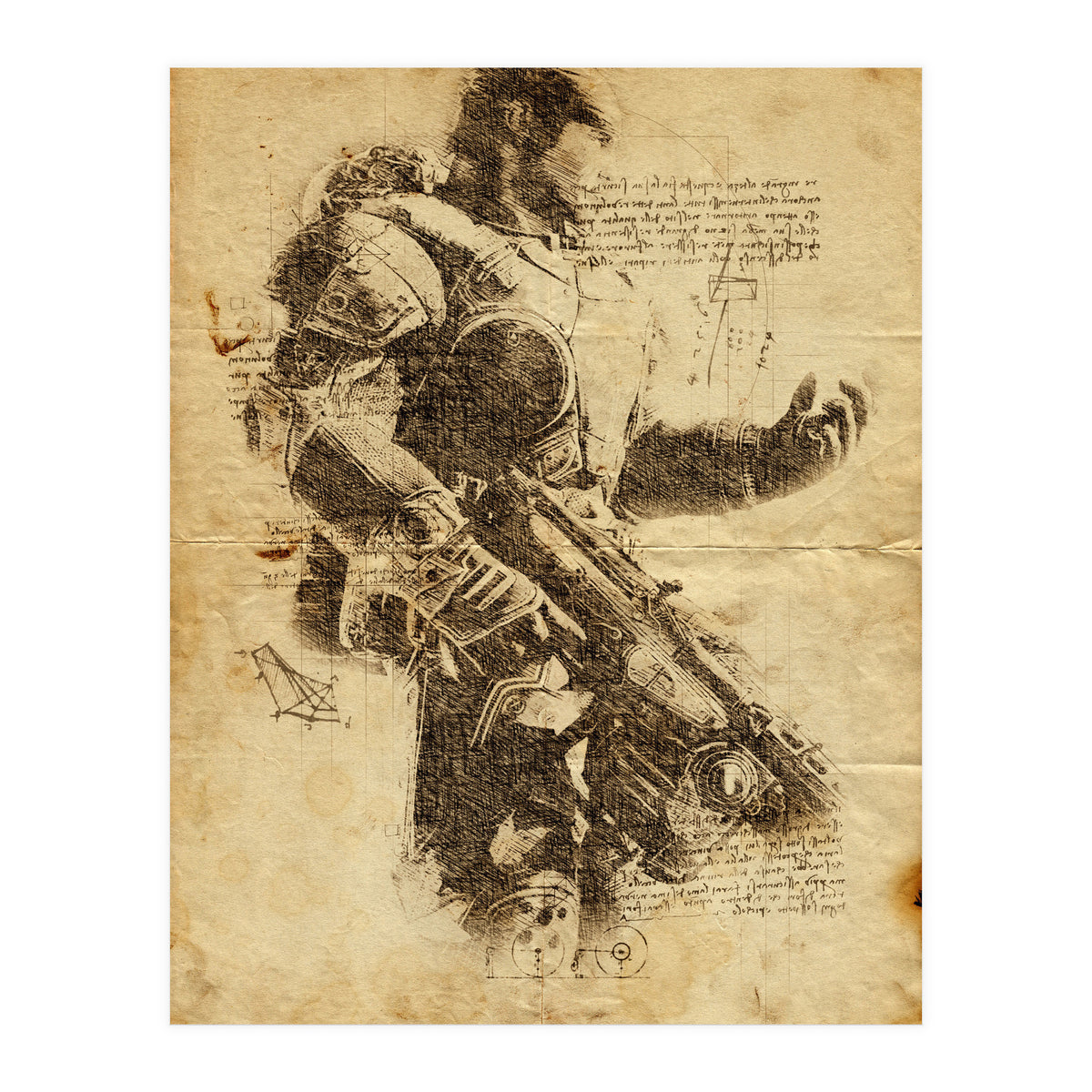Gears Of War (Print Only)