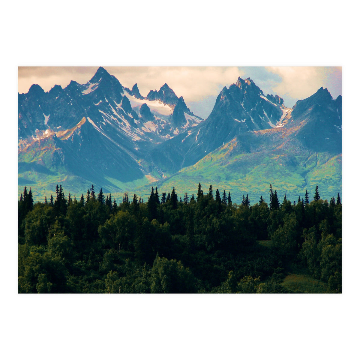 Escaping from woodland heights II (Print Only)