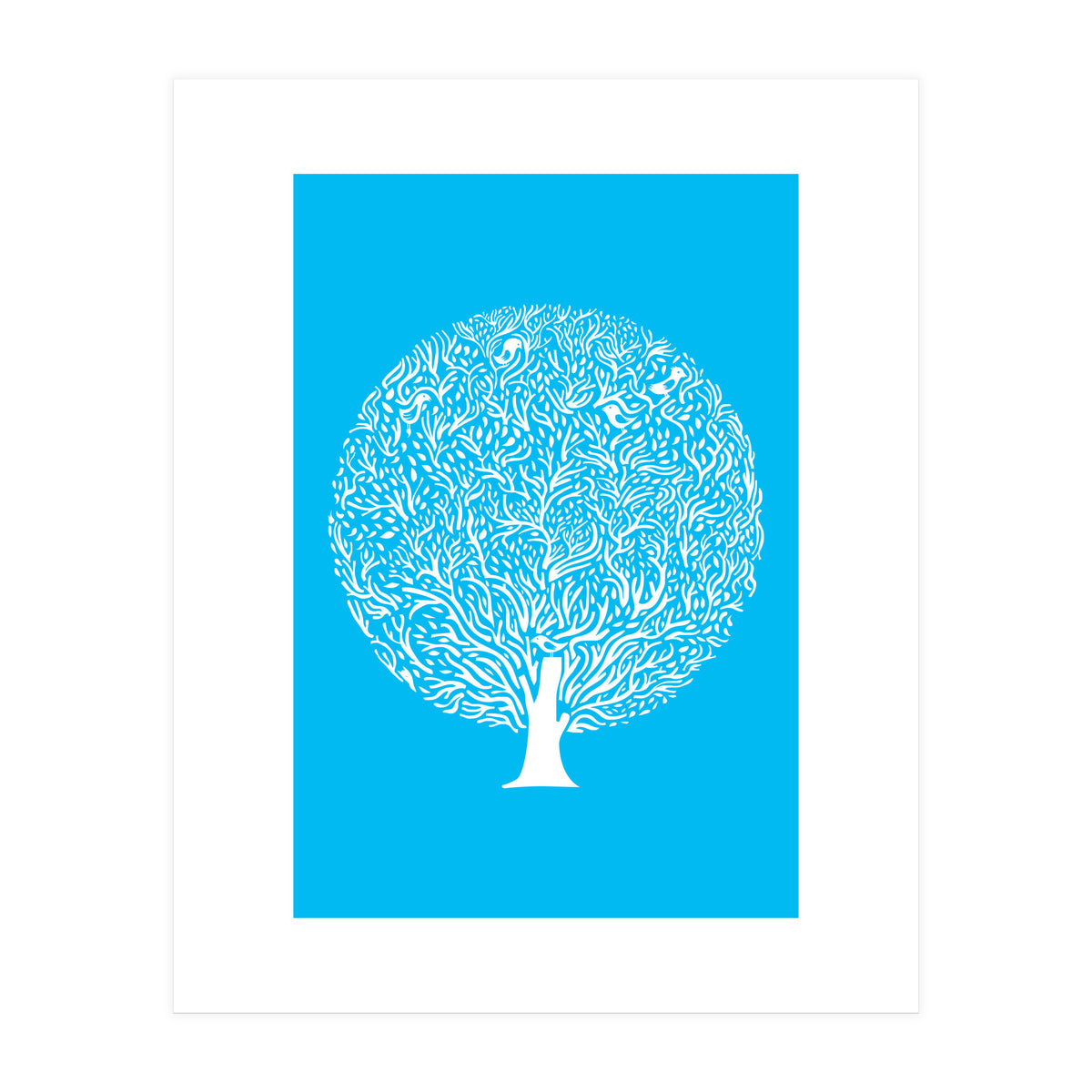 Blue tree (Print Only)