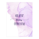 Let your dreams come true | floating colors (Print Only) thumbnail