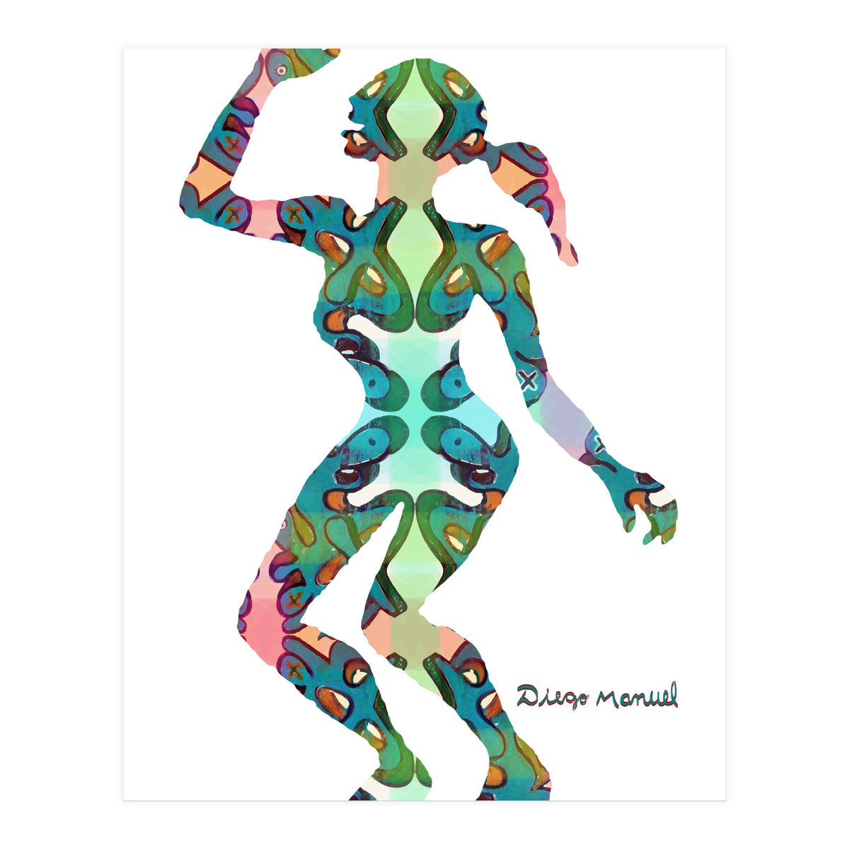 Dance Girl 2  (Print Only)