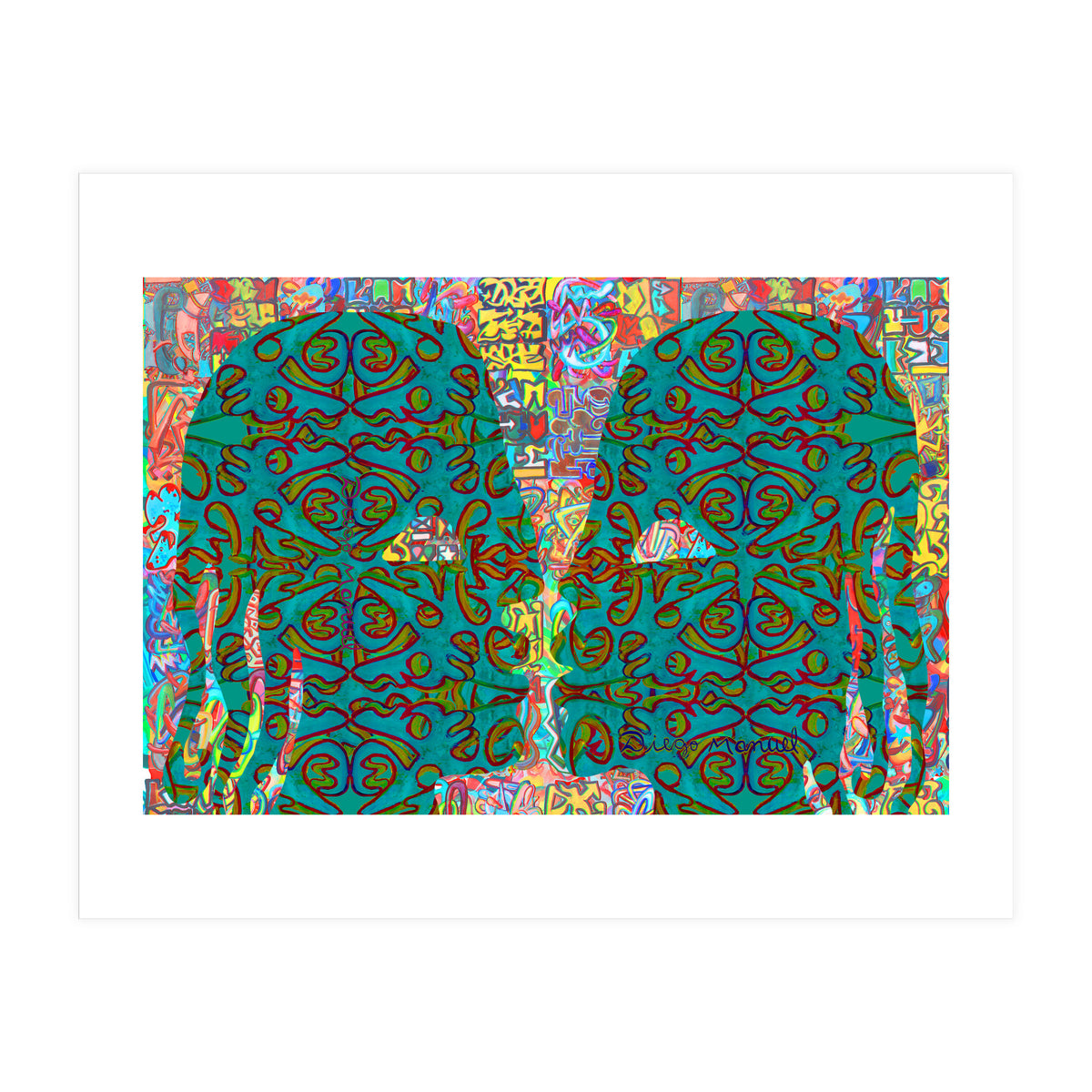 Abstracto Pop Nuevo B11 (Print Only)