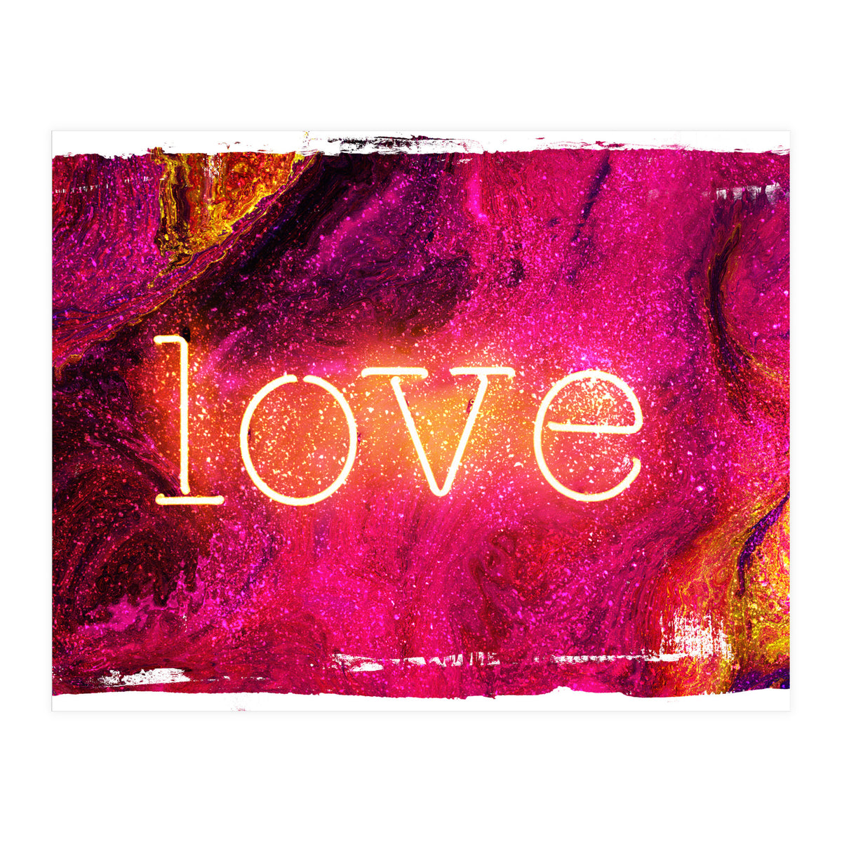 Neon Collection - Love (Print Only)