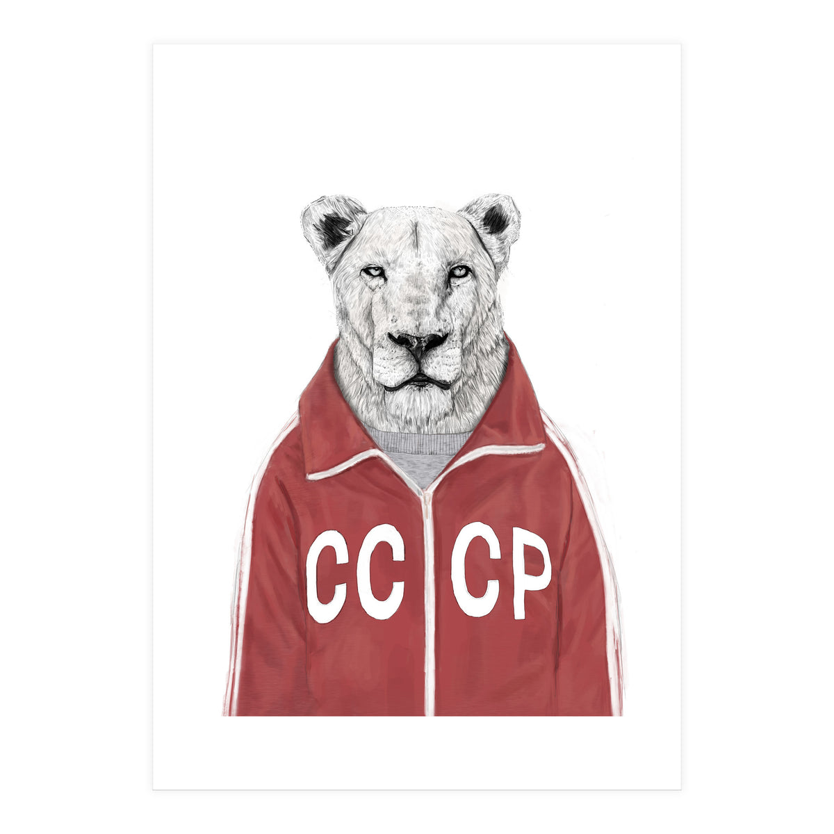 Soviet Lion (Print Only)